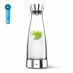 Bestes Angebot 🔥 Emsa Kühlkaraffe FLOW Slim 1,0 Liter Glas / Edelstahl ✨ -Thermos cup Sale unnamed file 1043