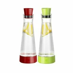 Am billigsten 😀 Emsa Kühlkaraffe FLOW Slim Friends 1,0 Liter Hellgrün 🎁 -Thermos cup Sale unnamed file 1048