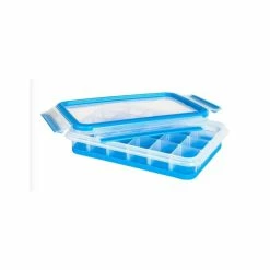 Coupon 🧨 Emsa Eiswürfeldose CLIP & CLOSE Transparent Blau 🤩 -Thermos cup Sale unnamed file 107