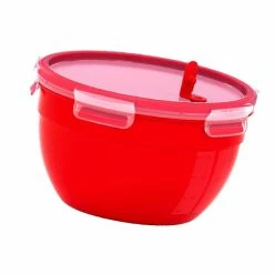 Blitzangebot 😍 EMSA Microwellendose Clip & Micro, 1,1 Liter, Rund, Rot ⌛ -Thermos cup Sale unnamed file 1229