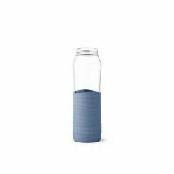 Bestes Angebot 🎁 EMSA Trinkflasche Drink2Go Glas, 0,7 Liter, Silikonmanschette, Aqua-blau 😍 -Thermos cup Sale unnamed file 1265