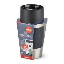Großhandel 🎁 Emsa Isolierbecher TRAVEL MUG Compact 0,3 Liter Schwarz 👍 -Thermos cup Sale unnamed file 1275