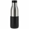 Bestes Angebot 😉 Emsa Trinkflasche BLUDROP SLEEVE 0,5 Liter Schwarz ✔️