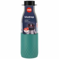 Bestes Angebot 😉 Emsa Trinkflasche BLUDROP SLEEVE 0,5 Liter Schwarz ✔️ -Thermos cup Sale unnamed file 1291