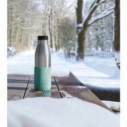 Bestes Angebot 😉 Emsa Trinkflasche BLUDROP SLEEVE 0,5 Liter Schwarz ✔️ -Thermos cup Sale unnamed file 1292