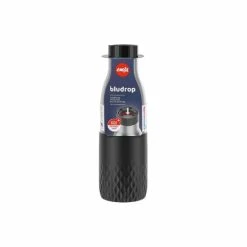 Bestes Angebot 😉 Emsa Trinkflasche BLUDROP SLEEVE 0,5 Liter Schwarz ✔️ -Thermos cup Sale unnamed file 1294