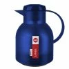 Bester Verkauf 🛒 Emsa Isolierkanne SAMBA 1 Liter Quick Press, Farbe Transluzentes Dunkelblau 💯
