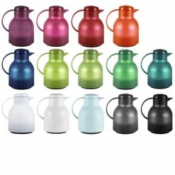 Bester Verkauf 🛒 Emsa Isolierkanne SAMBA 1 Liter Quick Press, Farbe Transluzentes Dunkelblau 💯 -Thermos cup Sale unnamed file 1350