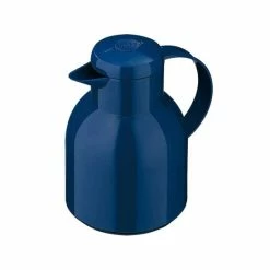 Bester Verkauf 🛒 Emsa Isolierkanne SAMBA 1 Liter Quick Press, Farbe Transluzentes Dunkelblau 💯 -Thermos cup Sale unnamed file 1353