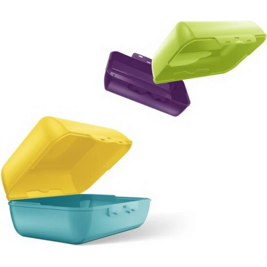 Bestpreis ❤️ Emsa Brotdose VARIABOLO Clipbox Set 6-teilig Farbig ✔️ 2 Bestpreis ❤️ Emsa Brotdose VARIABOLO Clipbox Set 6-teilig Farbig ✔️ – Bild 2