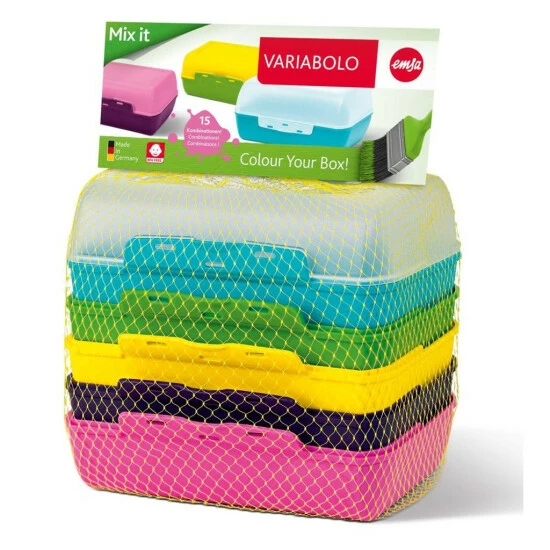 Bestpreis ❤️ Emsa Brotdose VARIABOLO Clipbox Set 6-teilig Farbig ✔️ 13 Bestpreis ❤️ Emsa Brotdose VARIABOLO Clipbox Set 6-teilig Farbig ✔️ – Bild 13