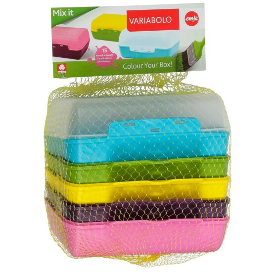 Bestpreis ❤️ Emsa Brotdose VARIABOLO Clipbox Set 6-teilig Farbig ✔️ 14 Bestpreis ❤️ Emsa Brotdose VARIABOLO Clipbox Set 6-teilig Farbig ✔️ – Bild 14