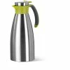 Brandneu ✔️ Emsa Soft Grip Isolierkanne Quick Tip 1,5L Edelstahl/Grün, 514502 ❤️