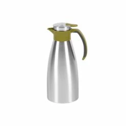 Brandneu ✔️ Emsa Soft Grip Isolierkanne Quick Tip 1,5L Edelstahl/Grün, 514502 ❤️ -Thermos cup Sale unnamed file 1379