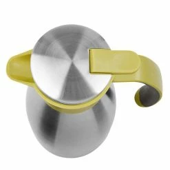 Brandneu ✔️ Emsa Soft Grip Isolierkanne Quick Tip 1,5L Edelstahl/Grün, 514502 ❤️ -Thermos cup Sale unnamed file 1382