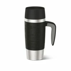 Billig ⭐ Emsa Travel Mug Isolierbecher 0,36 L Handle Schwarz, 514096 ⌛