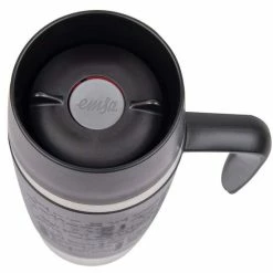 Billig ⭐ Emsa Travel Mug Isolierbecher 0,36 L Handle Schwarz, 514096 ⌛ -Thermos cup Sale unnamed file 1391