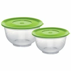 Beste Bewertungen von 🔔 Emsa Superline Salatschale Set, Mit Deckel, Transparent/Grün, 22 + 26 Cm Ø, 514563 👍