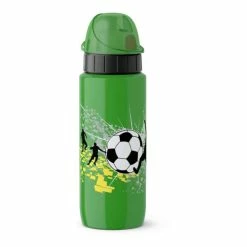 Brandneu 🔥 Emsa TEENS Trinkflasche DRINK 2 GO 0,6 L Fußball 🥰 -Thermos cup Sale unnamed file 1561