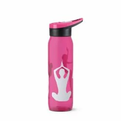 Auslauf ⭐ Emsa DRINK2GO PP Trinkflasche, Sportverschluss, Yoga, 0,7 L ✨