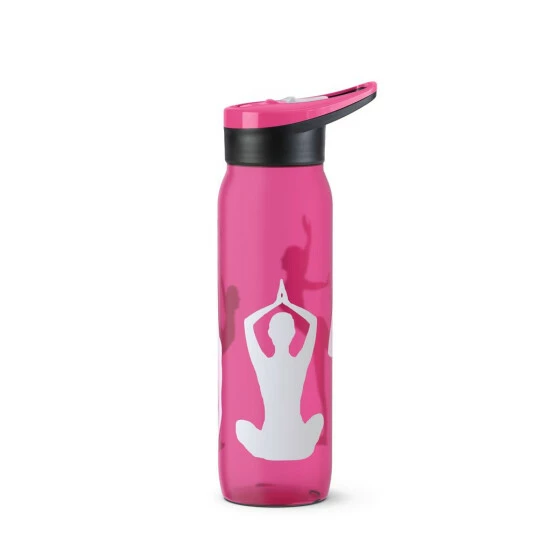Auslauf ⭐ Emsa DRINK2GO PP Trinkflasche, Sportverschluss, Yoga, 0,7 L ✨ 1 Auslauf ⭐ Emsa DRINK2GO PP Trinkflasche, Sportverschluss, Yoga, 0,7 L ✨