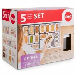 Schlussverkauf 😉 Emsa Trockenvorratsdose OPTIMA 5er Set (0,45/2x1/1,6/2,2L) 😀 -Thermos cup Sale unnamed file 1690