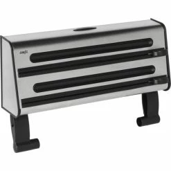 Aktion ❤️ Emsa Contura 3-Fach Schneidabroller, Edelstahl/Schwarz, 41 Cm, 504180 🛒 -Thermos cup Sale unnamed file 1719