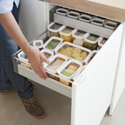 Auslauf 🛒 EMSA OPTIMA Trockenvorratsdose, Hochformat, 1.60 Liter, Klar/weiß 💯 -Thermos cup Sale unnamed file 1790