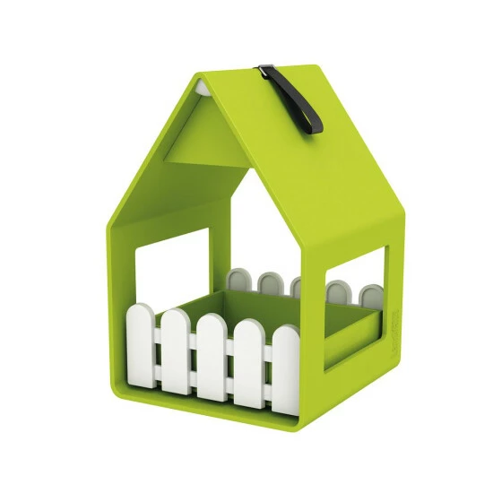 Aktion 🛒 Emsa 514491 Landhaus Futterhaus ; L X B X H: 14 Cm X 14 Cm X 20 Cm ; Farbe: Grün ⭐ 1 Aktion 🛒 Emsa 514491 Landhaus Futterhaus ; L X B X H: 14 Cm X 14 Cm X 20 Cm ; Farbe: Grün ⭐