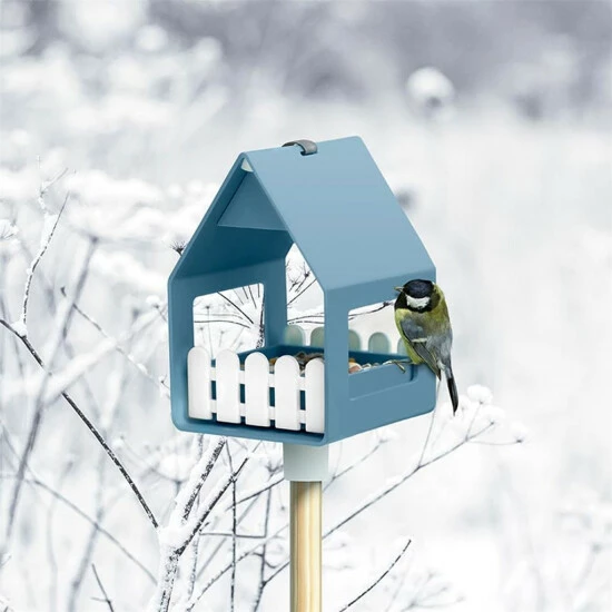 Aktion 🛒 Emsa 514491 Landhaus Futterhaus ; L X B X H: 14 Cm X 14 Cm X 20 Cm ; Farbe: Grün ⭐ 2 Aktion 🛒 Emsa 514491 Landhaus Futterhaus ; L X B X H: 14 Cm X 14 Cm X 20 Cm ; Farbe: Grün ⭐ – Bild 2