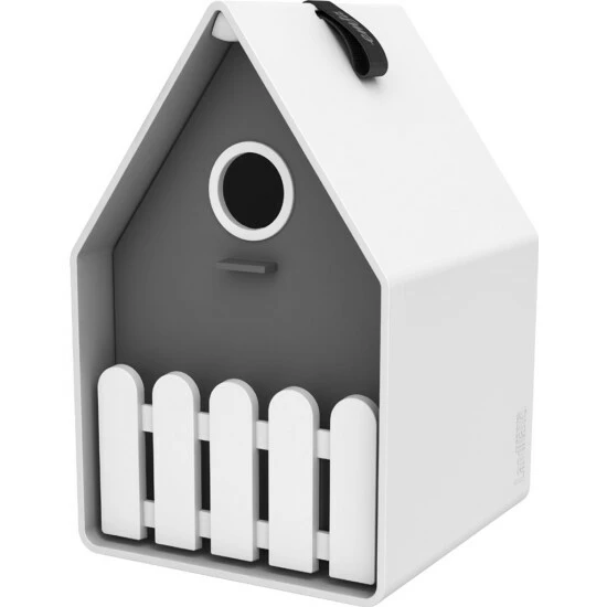 Schlussverkauf 💯 Emsa LANDHAUS Vogelhäuschen Weiss/granit ✔️ 1 Schlussverkauf 💯 Emsa LANDHAUS Vogelhäuschen Weiss/granit ✔️