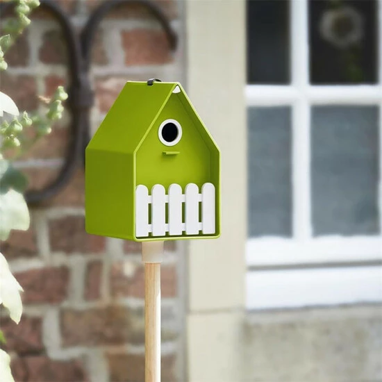 Schlussverkauf 💯 Emsa LANDHAUS Vogelhäuschen Weiss/granit ✔️ 3 Schlussverkauf 💯 Emsa LANDHAUS Vogelhäuschen Weiss/granit ✔️ – Bild 3