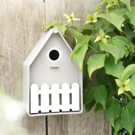 Schlussverkauf 💯 Emsa LANDHAUS Vogelhäuschen Weiss/granit ✔️ 4 Schlussverkauf 💯 Emsa LANDHAUS Vogelhäuschen Weiss/granit ✔️ – Bild 4