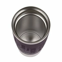 Budget 🎁 Emsa Travel Mug Isolierbecher, Edelstahl, Manschette, Brombeer, 0,36 L, 513359 🌟 -Thermos cup Sale unnamed file 20
