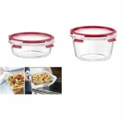 Aktion 😉 Emsa Frischhaltedose CLIP & CLOSE Glas 0,9 Liter Rund 🎁 -Thermos cup Sale unnamed file 2040