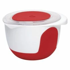 Budget ⌛ Emsa Mix & Bake Rührtopf, Fassungsvermögen 3L - Farbe: Weiß/Rot + Deckel; 508019 🎉 -Thermos cup Sale unnamed file 2053