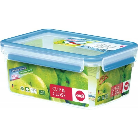 Aktion 🤩 Emsa Frischhaltedose CLIP & CLOSE 2,30 Liter Transparent ❤️ 10 Aktion 🤩 Emsa Frischhaltedose CLIP & CLOSE 2,30 Liter Transparent ❤️ – Bild 10