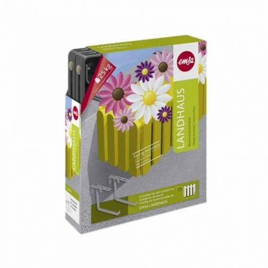 Blitzangebot 👍 Emsa Landhaus Blumenkastenhalter, Aluminium, 512752 👏 5 Blitzangebot 👍 Emsa Landhaus Blumenkastenhalter, Aluminium, 512752 👏 – Bild 5