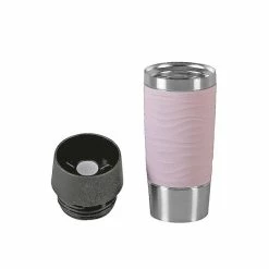 Bester Verkauf 👍 Emsa Isolierbecher Travel Mug Waves 360 Ml, Puderrosa ❤️ -Thermos cup Sale unnamed file 211