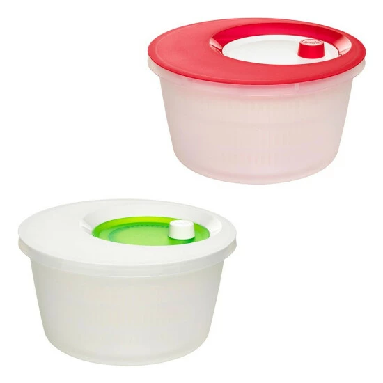 Neu 👍 Emsa Basic Salatschleuder, Transluzent Rot/Weiß, 4,0 L, 505089 ✨ 6 Neu 👍 Emsa Basic Salatschleuder, Transluzent Rot/Weiß, 4,0 L, 505089 ✨ – Bild 6