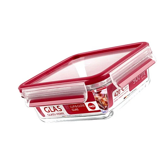 Bestpreis 🤩 Emsa Clip & Close Glas 0,9 L Rot 🔥 8 Bestpreis 🤩 Emsa Clip & Close Glas 0,9 L Rot 🔥 – Bild 8