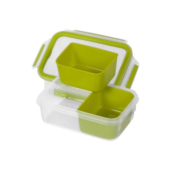 Bestpreis 💯 Emsa Snackbox CLIP & GO 0,55 Liter Transparent / Grün ⭐ 6 Bestpreis 💯 Emsa Snackbox CLIP & GO 0,55 Liter Transparent / Grün ⭐ – Bild 6