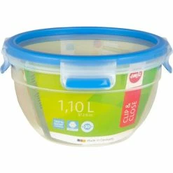 Budget 🤩 Emsa Frischhaltedose CLIP & CLOSE 1,10 Liter Transparent 🧨