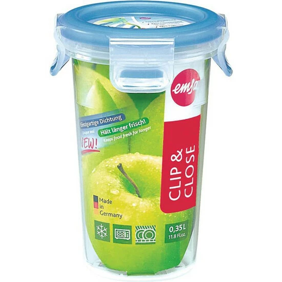 Bester Verkauf 😉 Emsa Frischhaltedose CLIP & CLOSE 0,35 Liter Transparent 🔔 2 Bester Verkauf 😉 Emsa Frischhaltedose CLIP & CLOSE 0,35 Liter Transparent 🔔 – Bild 2