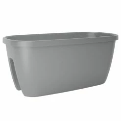 Aktion 🔥 Emsa CITY Geländertopf AP 60 Cm Staubgrau 😀