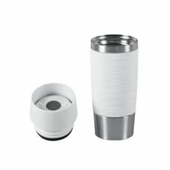 Bestpreis 🥰 Emsa Travel Mug Waves Thermobecher Weiß 0,36 Liter 👏 -Thermos cup Sale unnamed file 262