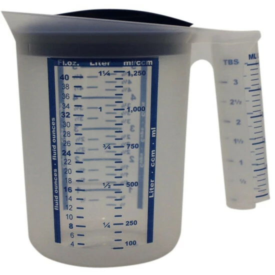 Aktion 🤩 EMSA 2153120400 Messbecher Superline Mit Kleinmaß Und Spritzschutz, 1,25 L, Transparent 🥰 9 Aktion 🤩 EMSA 2153120400 Messbecher Superline Mit Kleinmaß Und Spritzschutz, 1,25 L, Transparent 🥰 – Bild 9