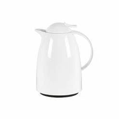 Schlussverkauf 🔥 Emsa 0621101200 'Auberge' Isolierkanne Quick Tip, 1 L, Weiß Glänzend, Weiß (1 Stück) 😍 -Thermos cup Sale unnamed file 2697