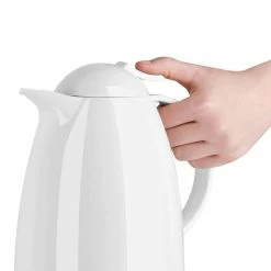 Schlussverkauf 🔥 Emsa 0621101200 'Auberge' Isolierkanne Quick Tip, 1 L, Weiß Glänzend, Weiß (1 Stück) 😍 -Thermos cup Sale unnamed file 2699