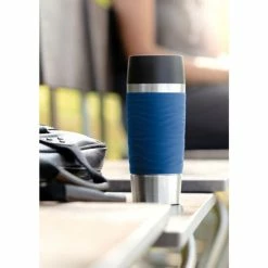 Großhandel 😀 Emsa Edelstahl Isolierbecher Thermobecher Travel MUG Waves Blau 360ml ❤️ -Thermos cup Sale unnamed file 277